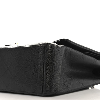 Chanel Caviar Quilted Maxi Double Flap Black 10 of 13