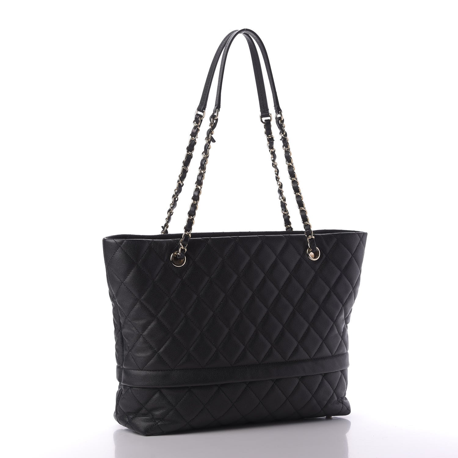 Chanel Caviar Quilted Rolled Up Tote Black 3 of 10