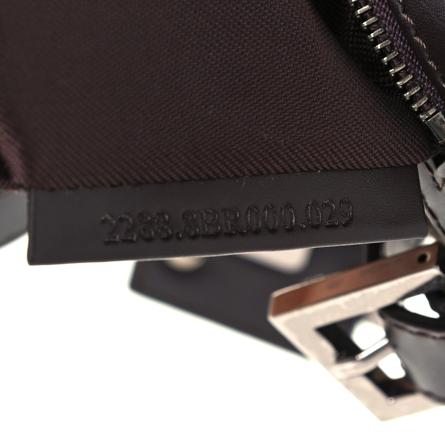 Fendi Zucchino Baguette Tobacco 8 of 9