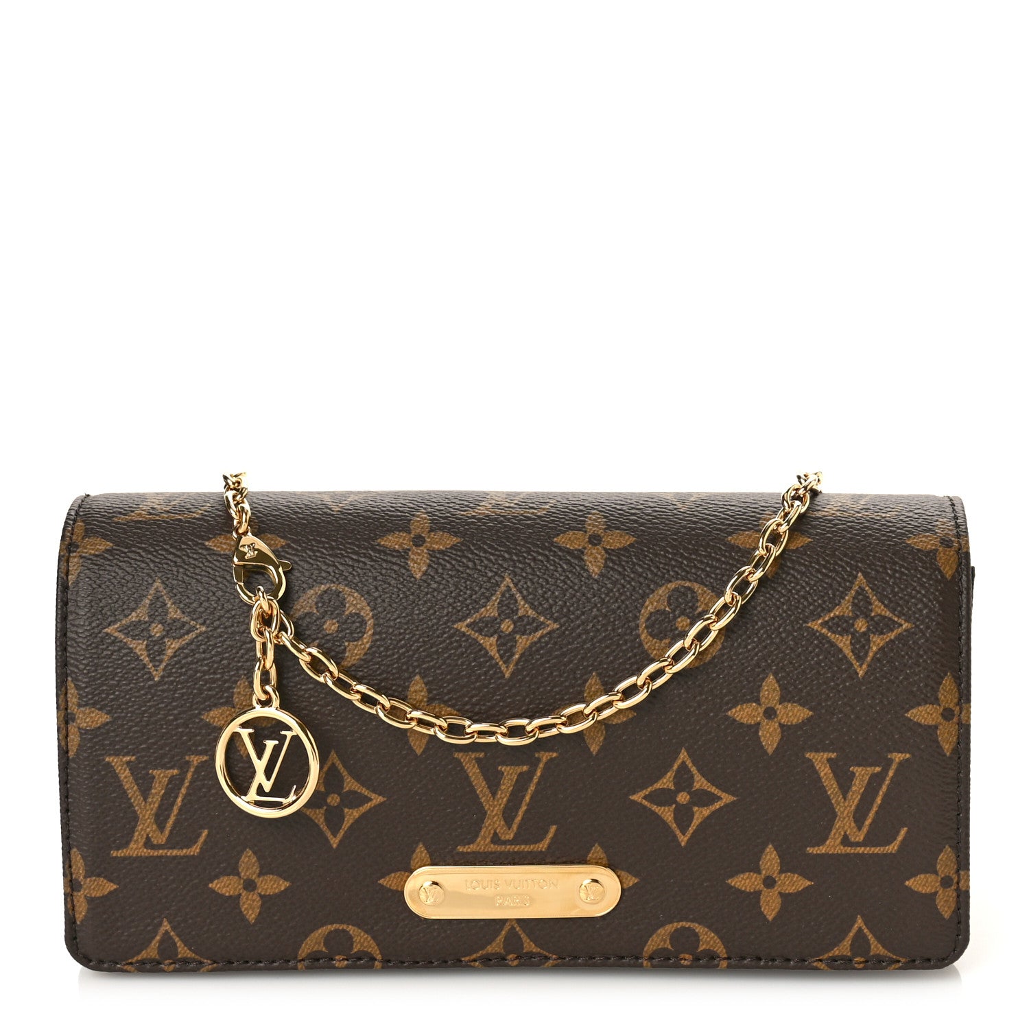 Louis Vuitton Monogram Lily Wallet On Chain 1 of 8
