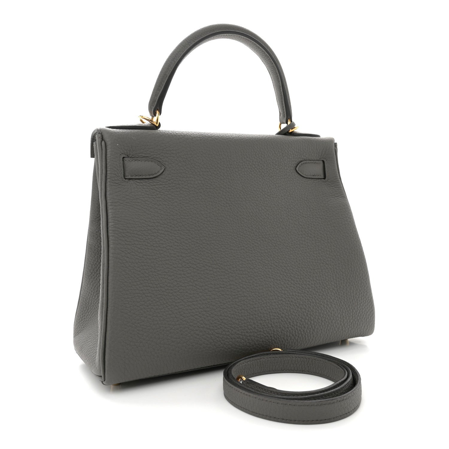 Hermes Togo Kelly Retourne 28 Etain 3 of 14