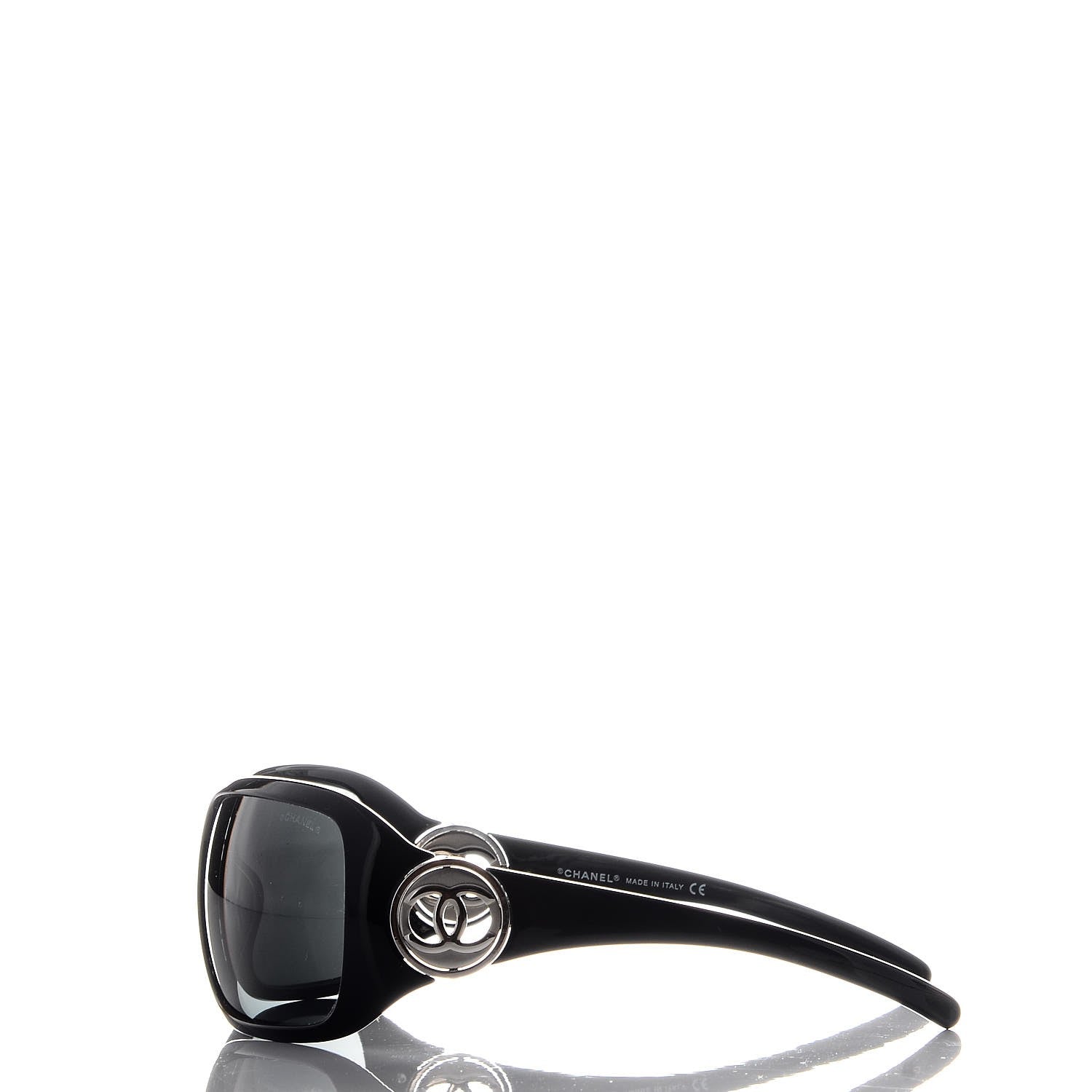 Chanel CC Sunglasses 6023 Black 3 of 8