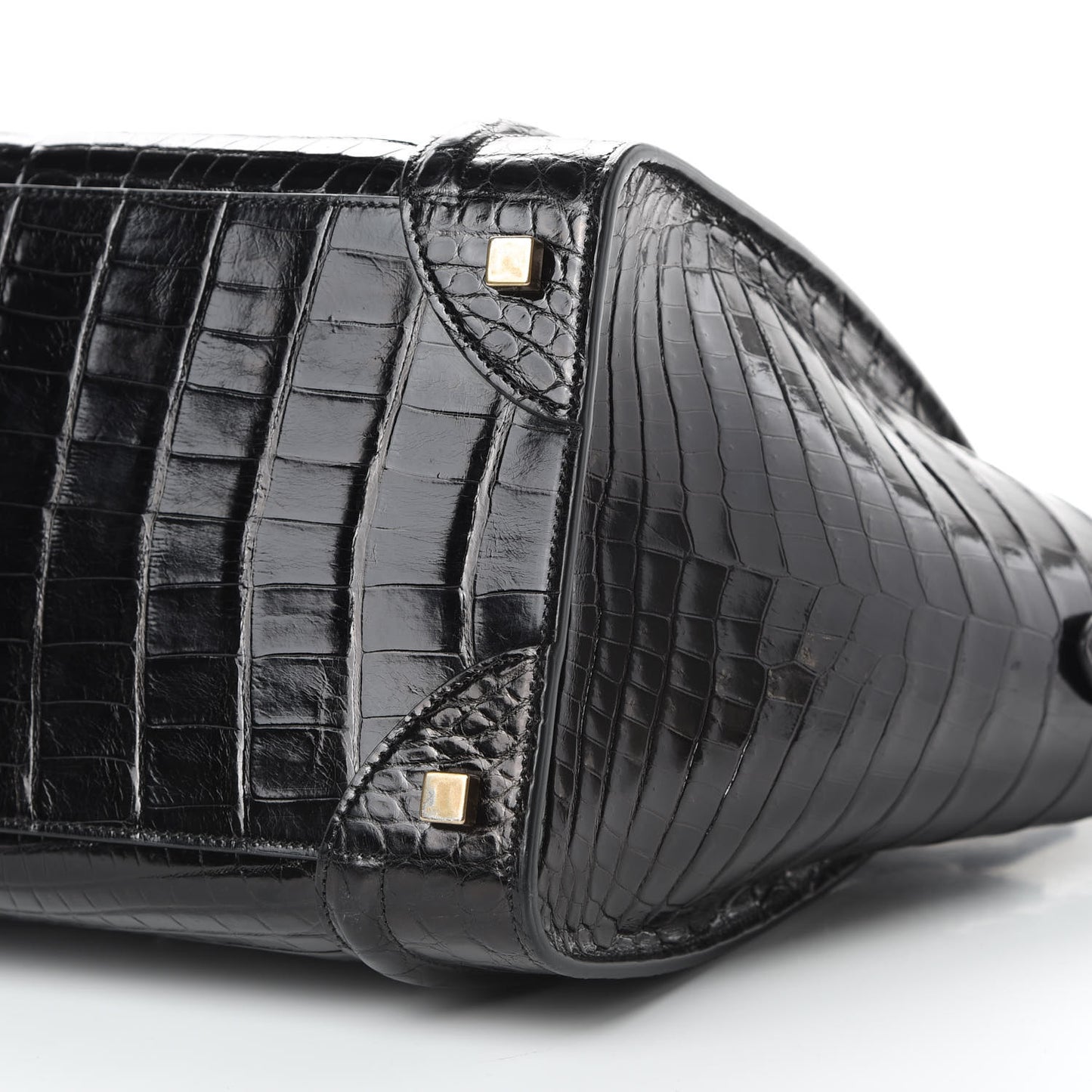 Crocodile Mini Luggage Black