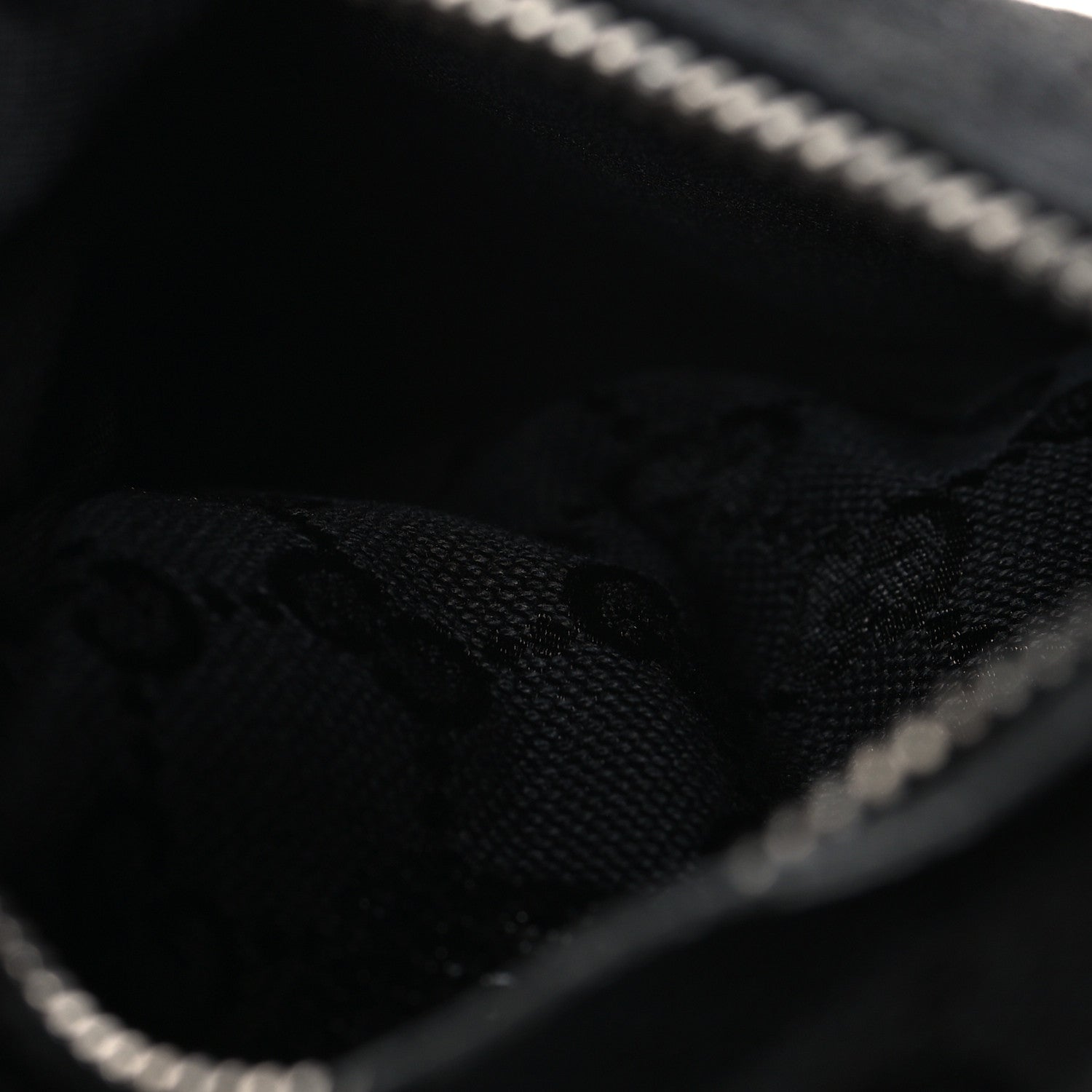 Gucci GG Monogram Double Pocket Belt Bag Black 7 of 12