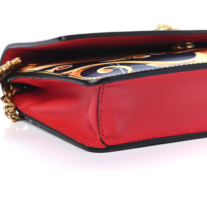 Versace X DISNEY Nappa Cinderella Print Chain Wallet Multicolor 7 of 8