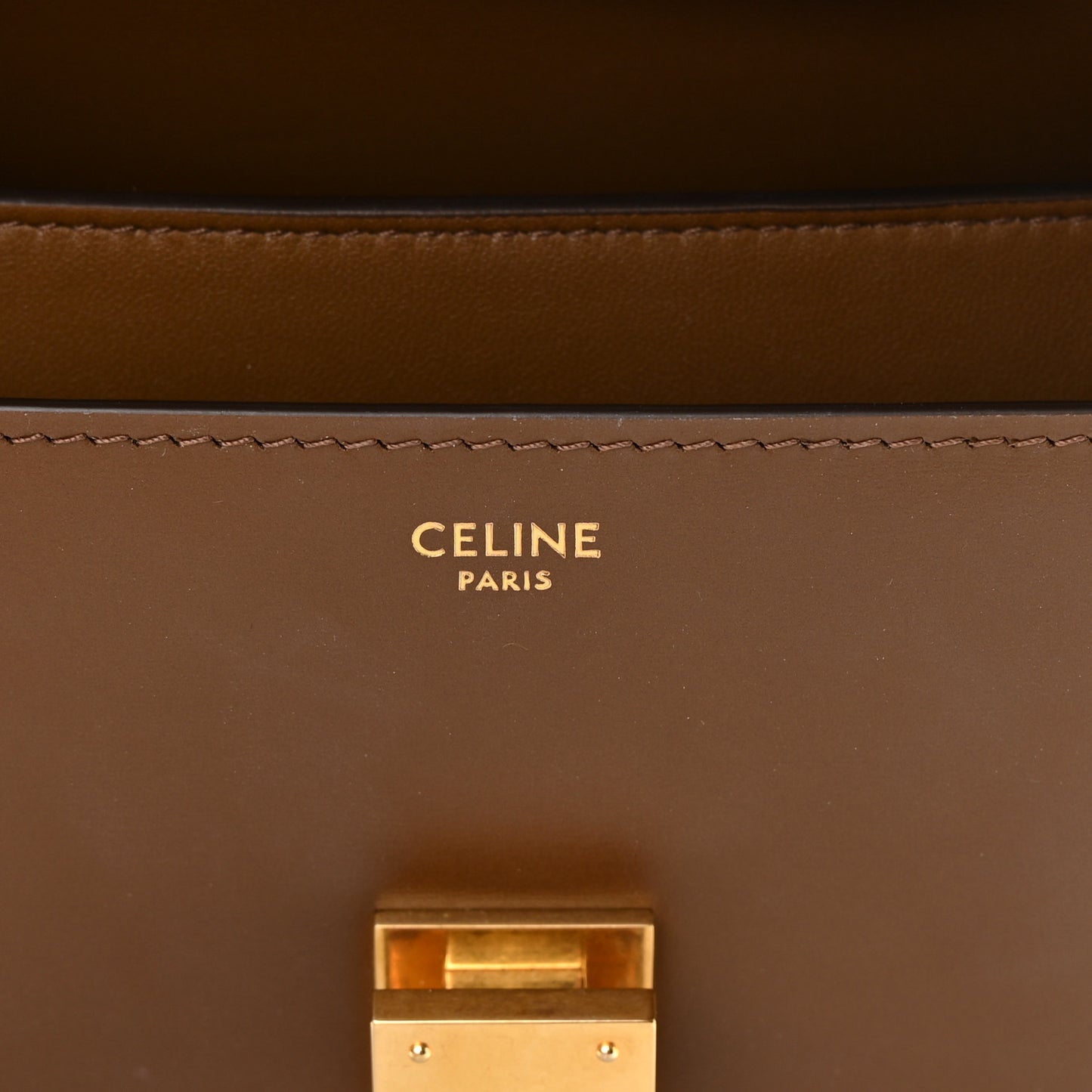 Box Calfskin Teen Classic Box Flap Bag Camel