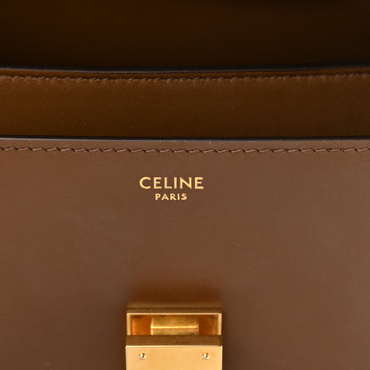 Celine Box Calfskin Teen Classic Box Flap Bag Camel 6 of 14