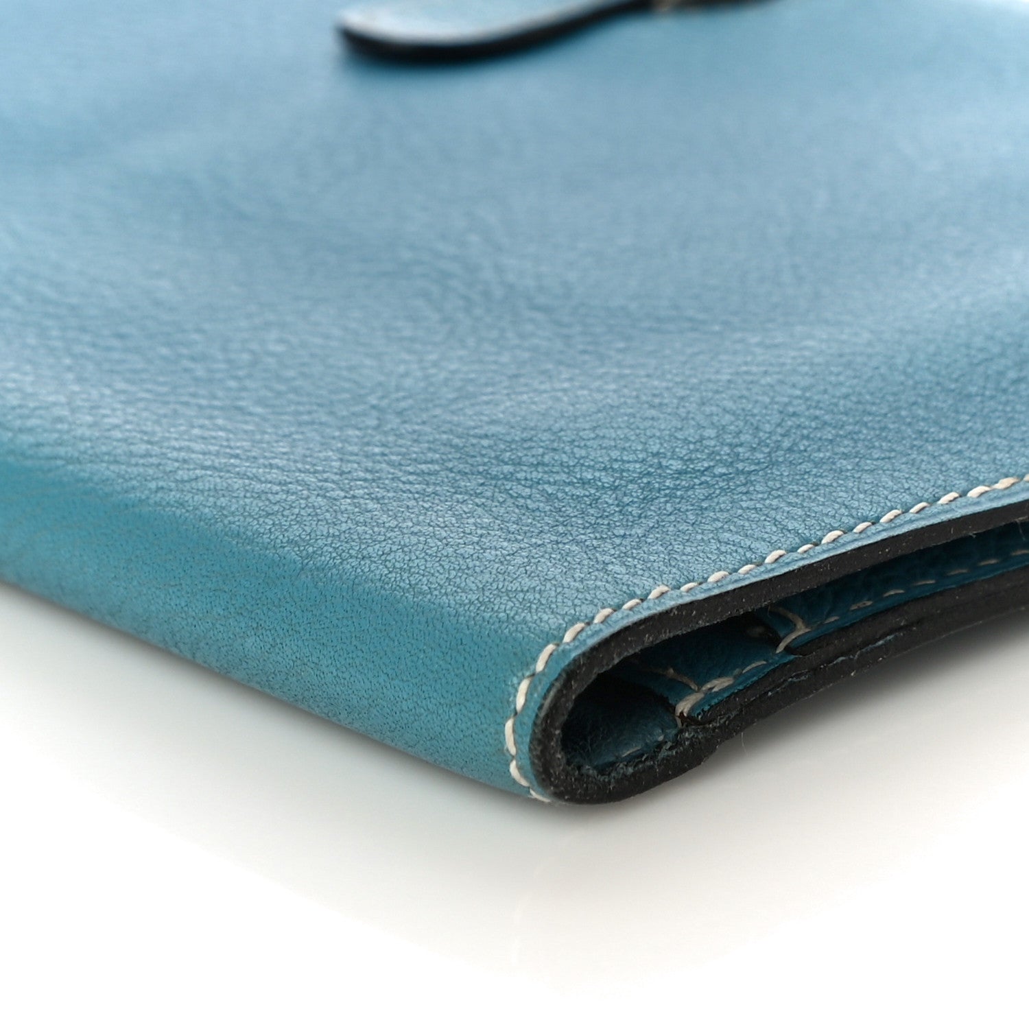 Hermes Togo Dogon Duo Wallet Blue Jean 8 of 13