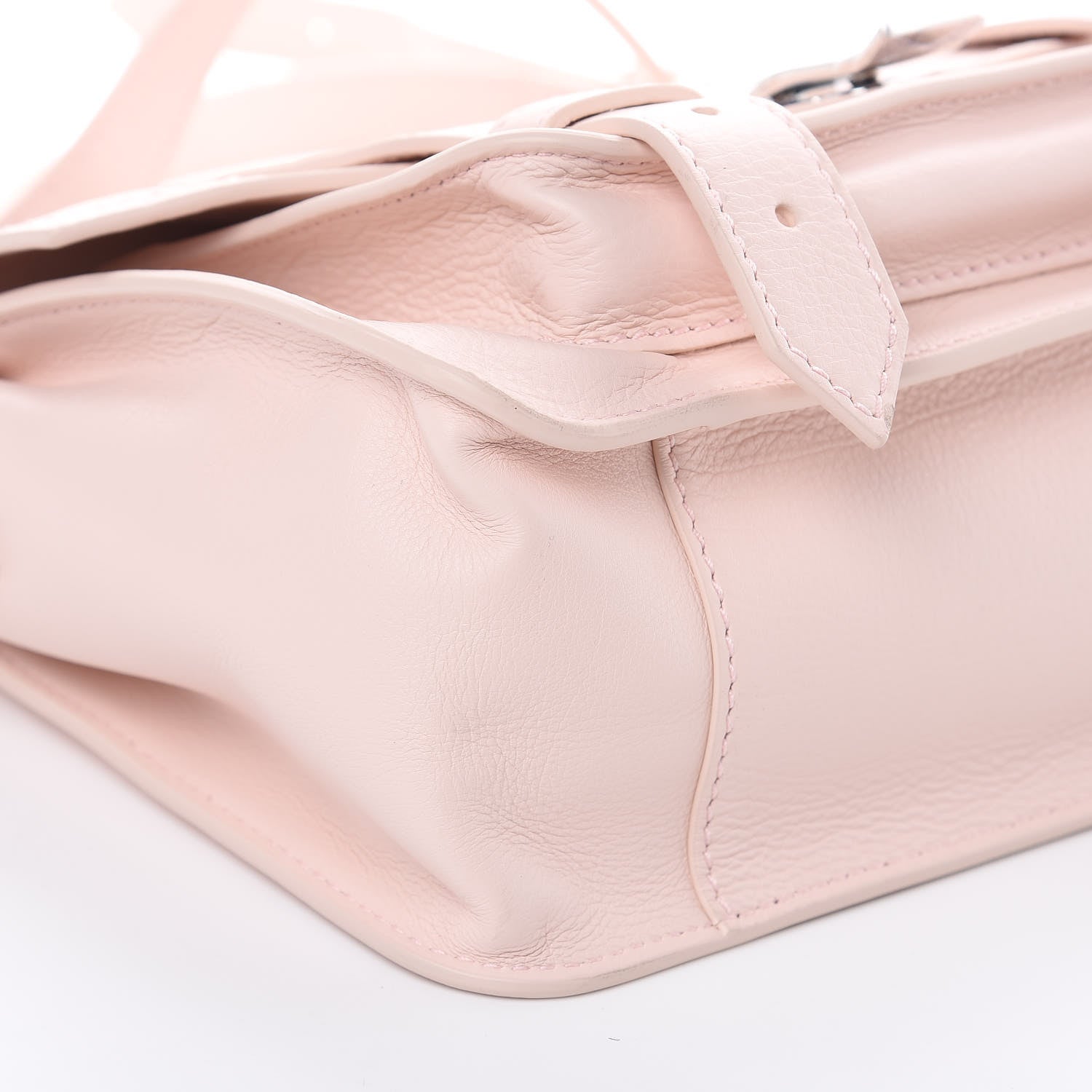 Proenza Schouler Grainy Calfskin Tiny PS1 Satchel Rose Quartz 7 of 9