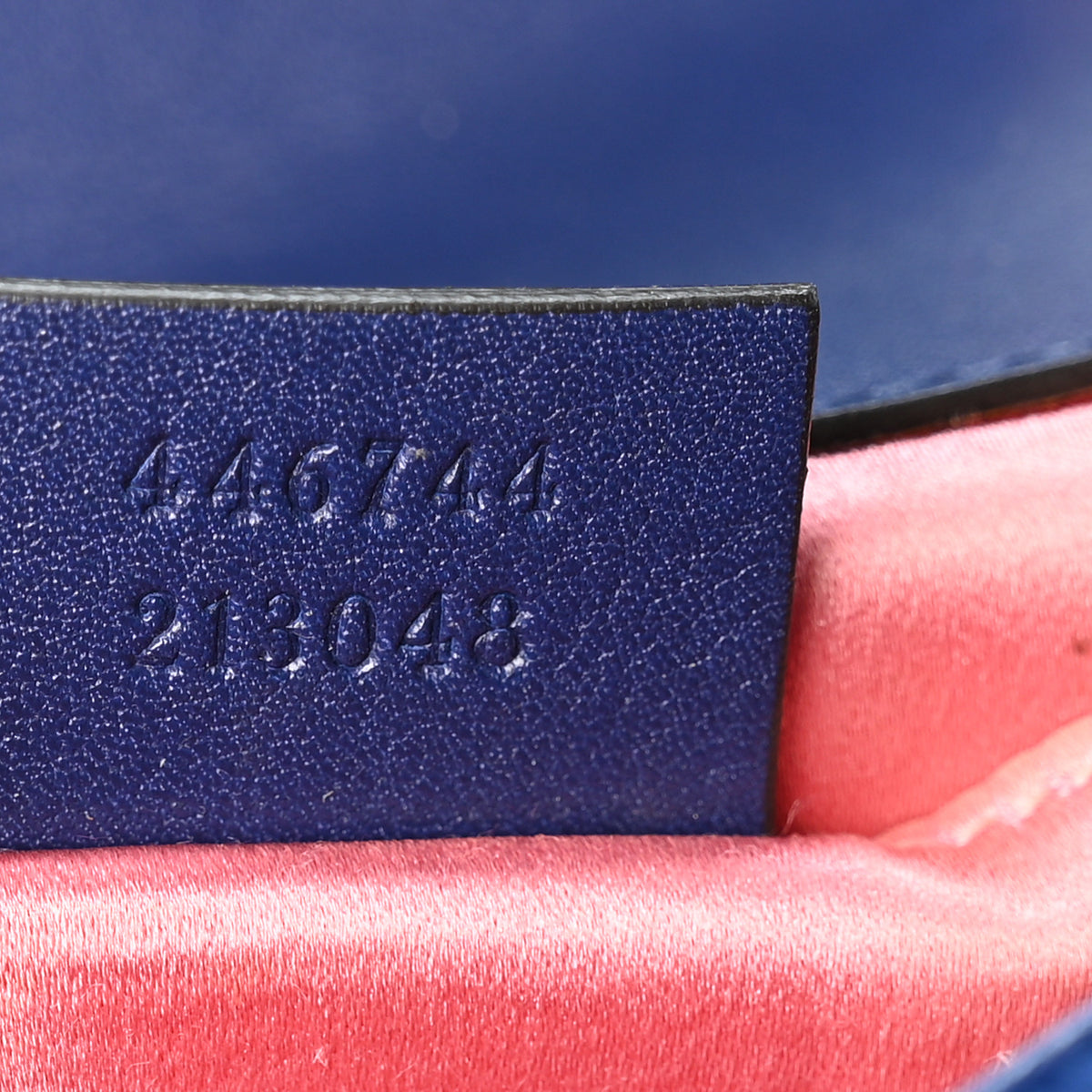 Velvet Matelasse Mini GG Marmont Shoulder Bag Cobalt Blue