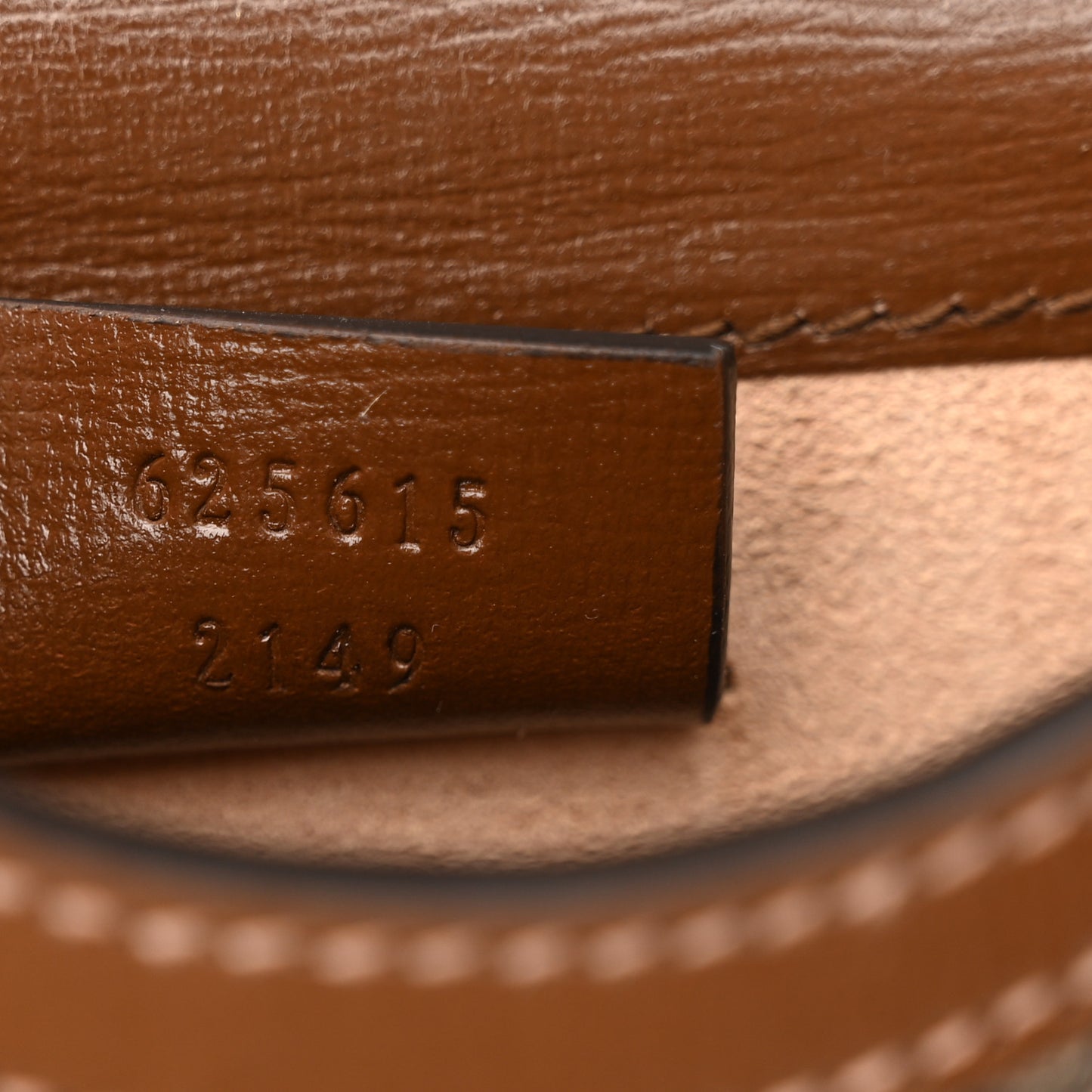 GG Supreme Monogram Mini Horsebit 1955 Crossbody Bag Beige Brown Sugar