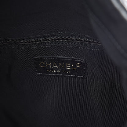 Chanel Calfskin Quilted Large Chain Me Hobo Black 8 of 10