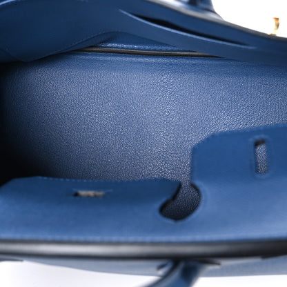 Hermes Epsom Birkin 30 Bleu Agate 5 of 10