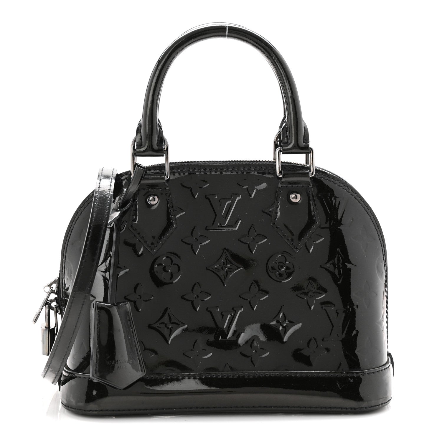 Louis Vuitton Vernis Alma BB Noir Magnetique 1 of 19