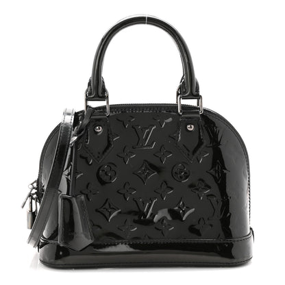 Louis Vuitton Vernis Alma BB Noir Magnetique 1 of 19