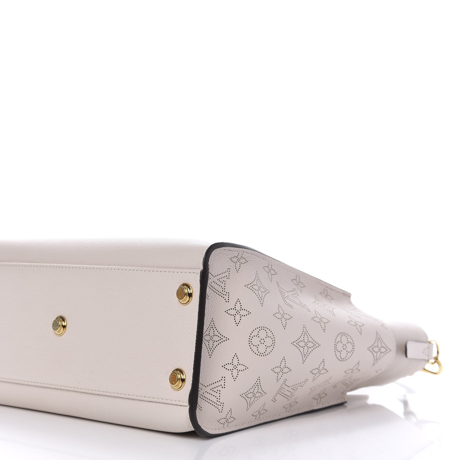 Louis Vuitton Calfskin Monogram On My Side Greige 8 of 12