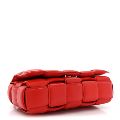 Bottega Veneta Lambskin Maxi Intreccio Padded Chain Cassette Crossbody Bag Nail Polish 4 of 14