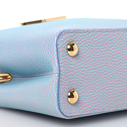 Louis Vuitton Taurillon Summer Stardust Capucines BB Lilas Purple 9 of 12