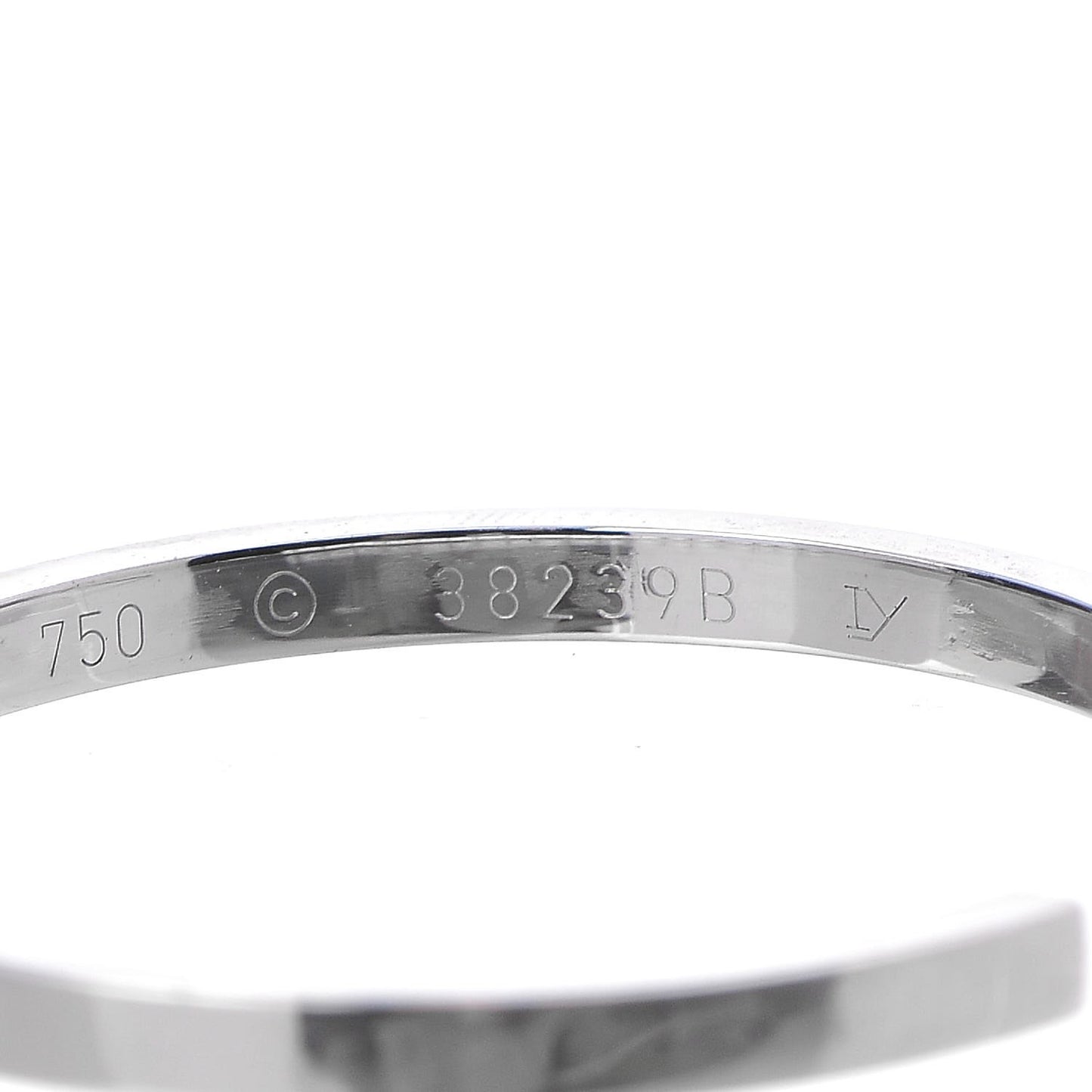 18K White Gold Diamond LM Inside Out Hoop Earrings