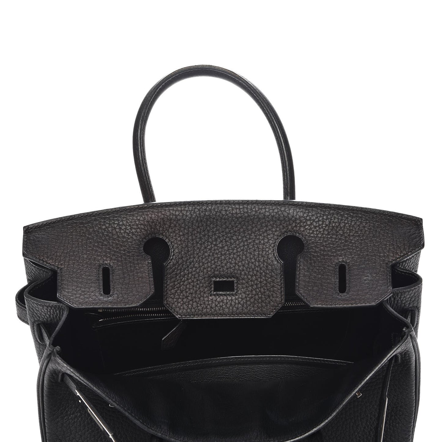 Taurillon Clemence Birkin 30 Black
