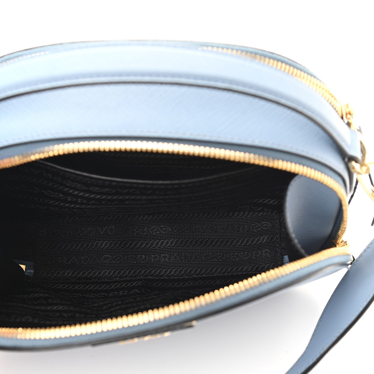 Prada Saffiano Lux Odette Crossbody Astrale 5 of 13