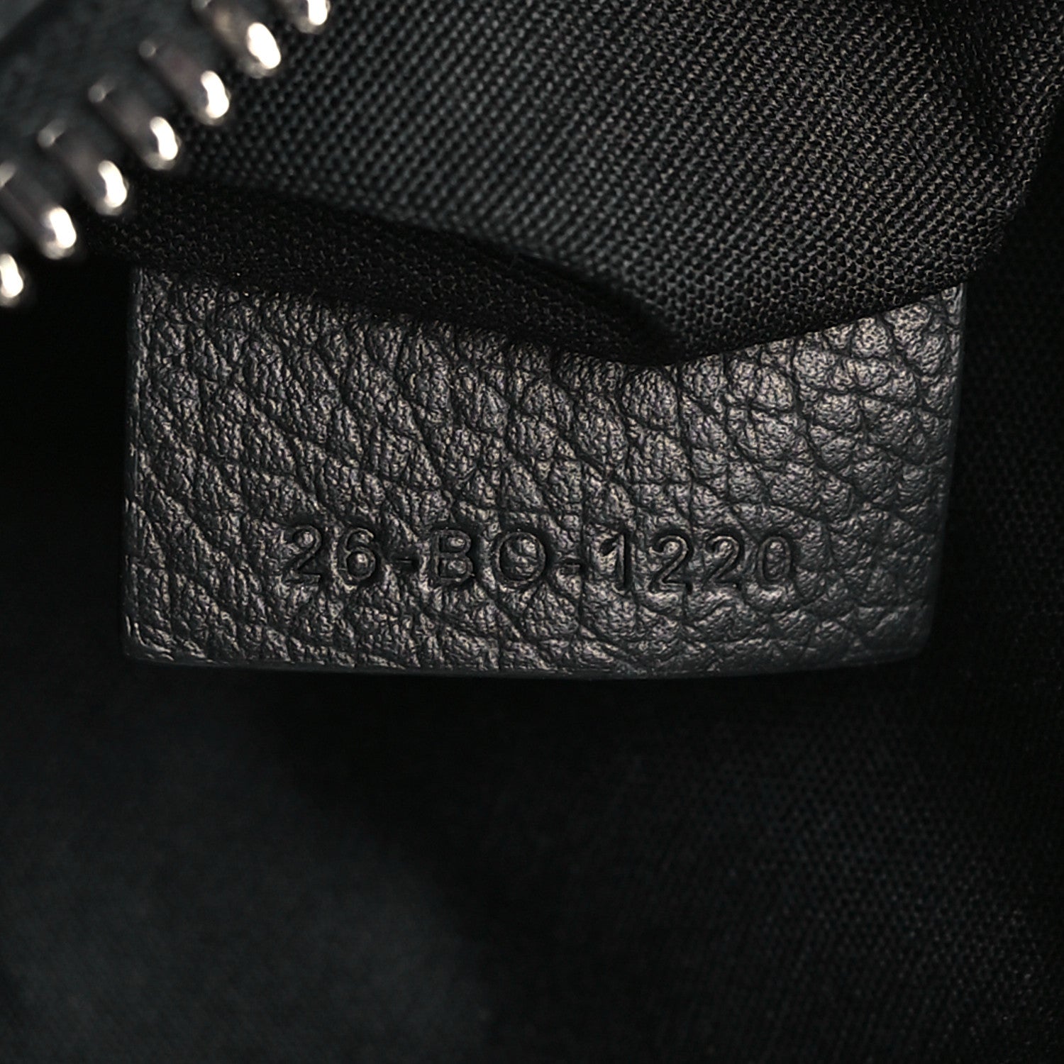 Christian Dior Grained Calfskin Mens Saddle Bag Black 7 of 10