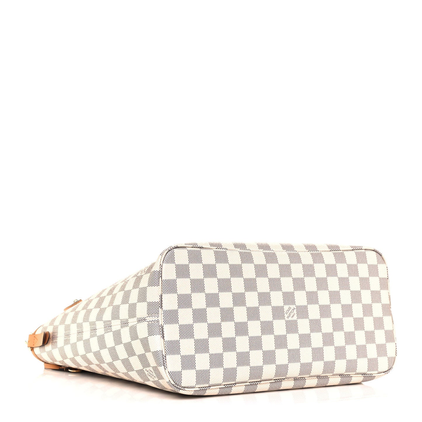 Damier Azur Braided Neverfull MM Pink