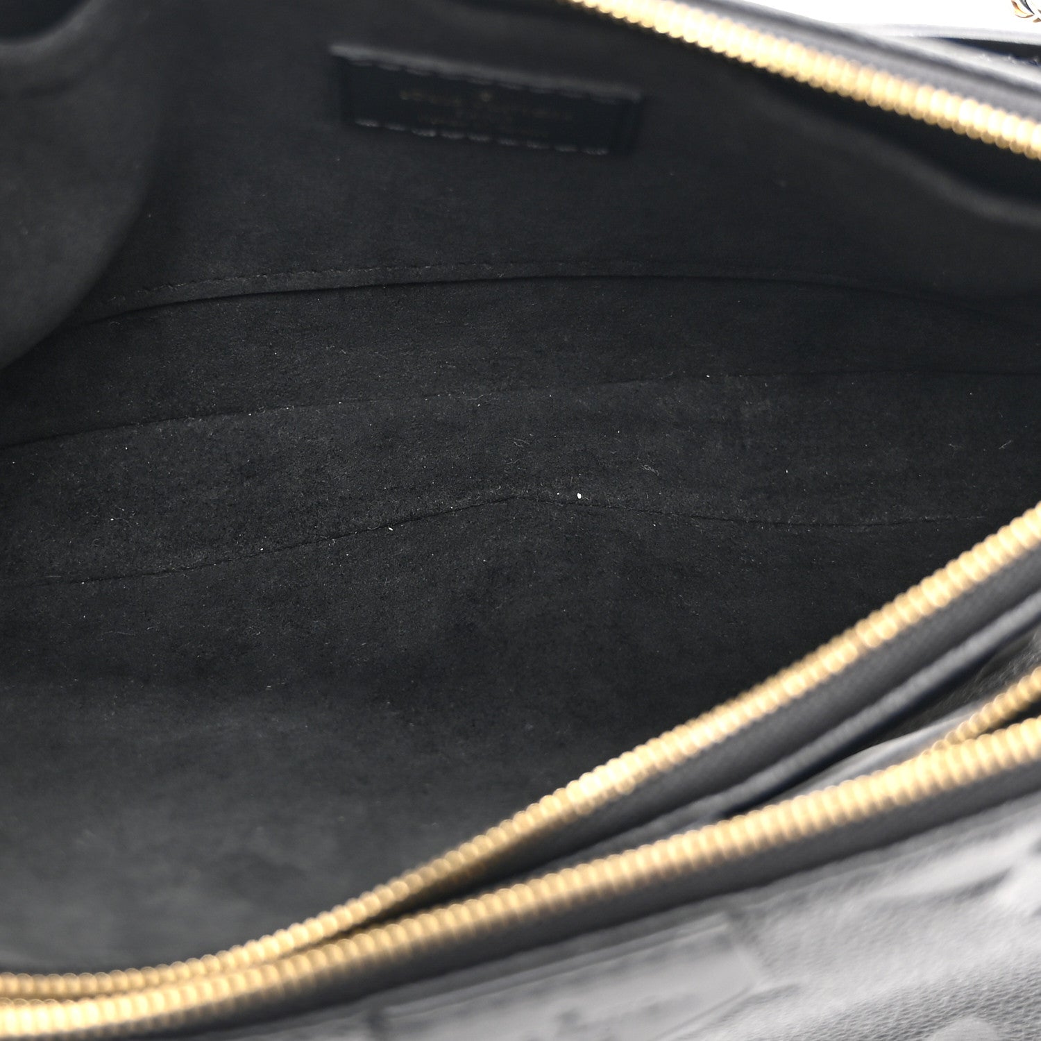 Louis Vuitton Empreinte Monogram Giant Multi Pochette Accessories Black 5 of 10