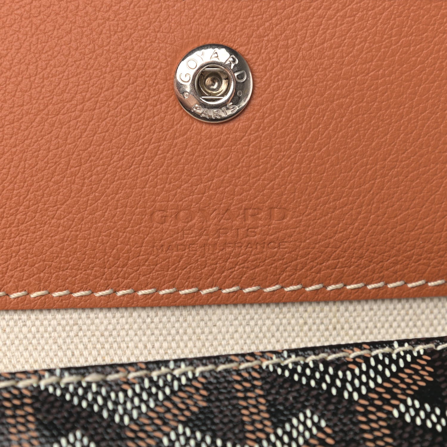 Goyard Goyardine Saint Louis PM Black Gold 7 of 11