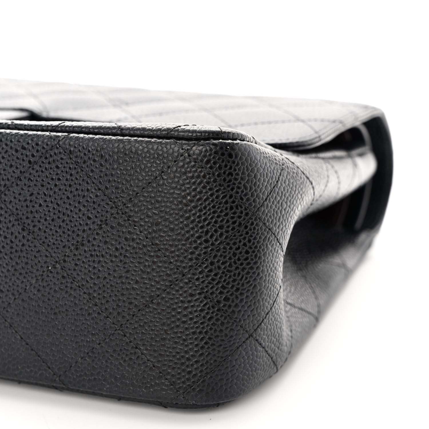 Chanel Caviar Quilted Jumbo Double Flap Black 10 of 10