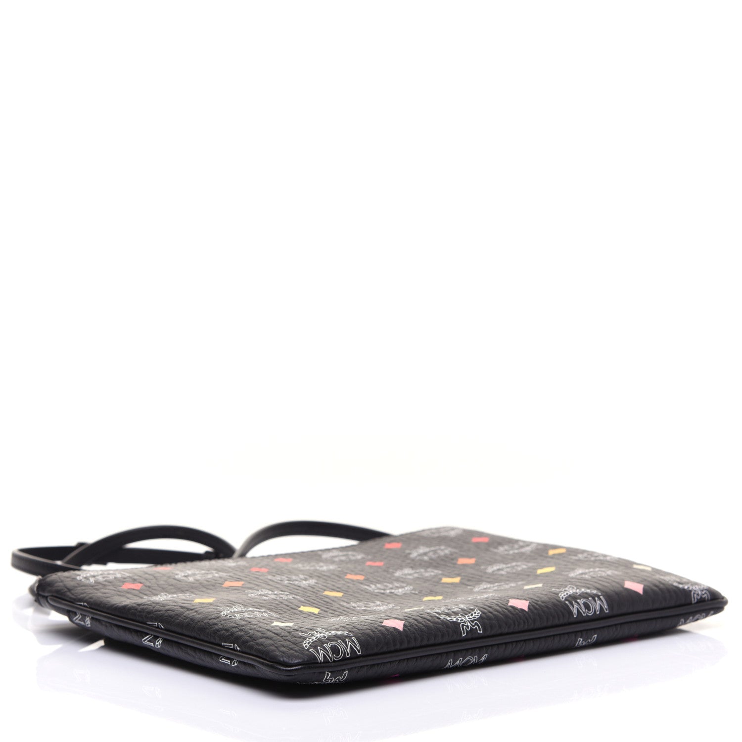 MCM Skyoptic Visetos Crossbody Pouch Spectrum Diamond Black 4 of 14