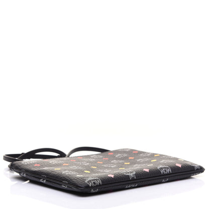 MCM Skyoptic Visetos Crossbody Pouch Spectrum Diamond Black 4 of 14