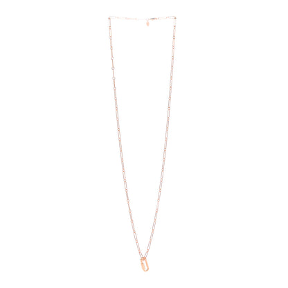 Hermes Permabrass Curiosite Long Necklace Rose Gold 3 of 8