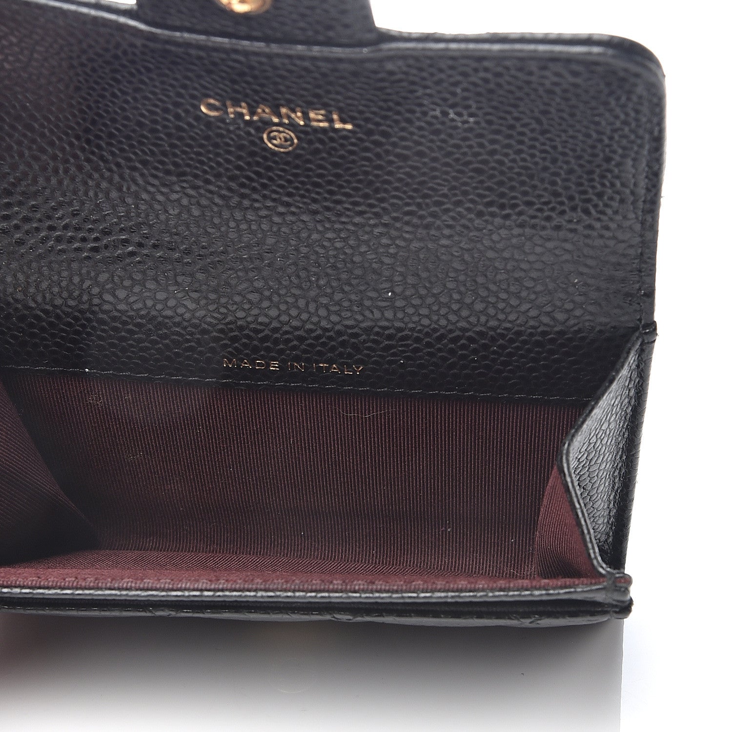 Chanel Caviar Quilted Flap Card Holder Black 4 of 7