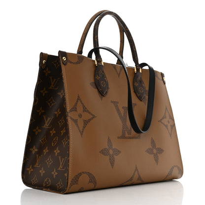 Louis Vuitton Reverse Monogram Giant Onthego MM 3 of 10