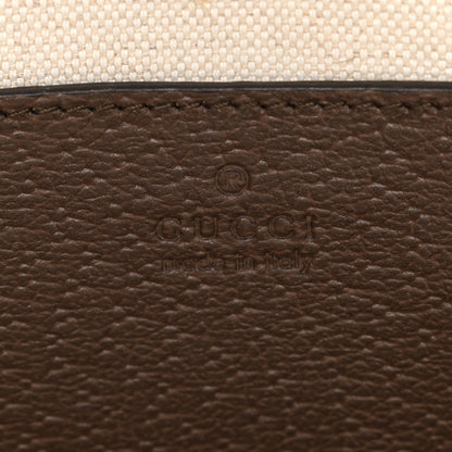 Gucci GG Supreme Monogram Web Small Ophidia Top Handle Shoulder Bag Brown 6 of 10