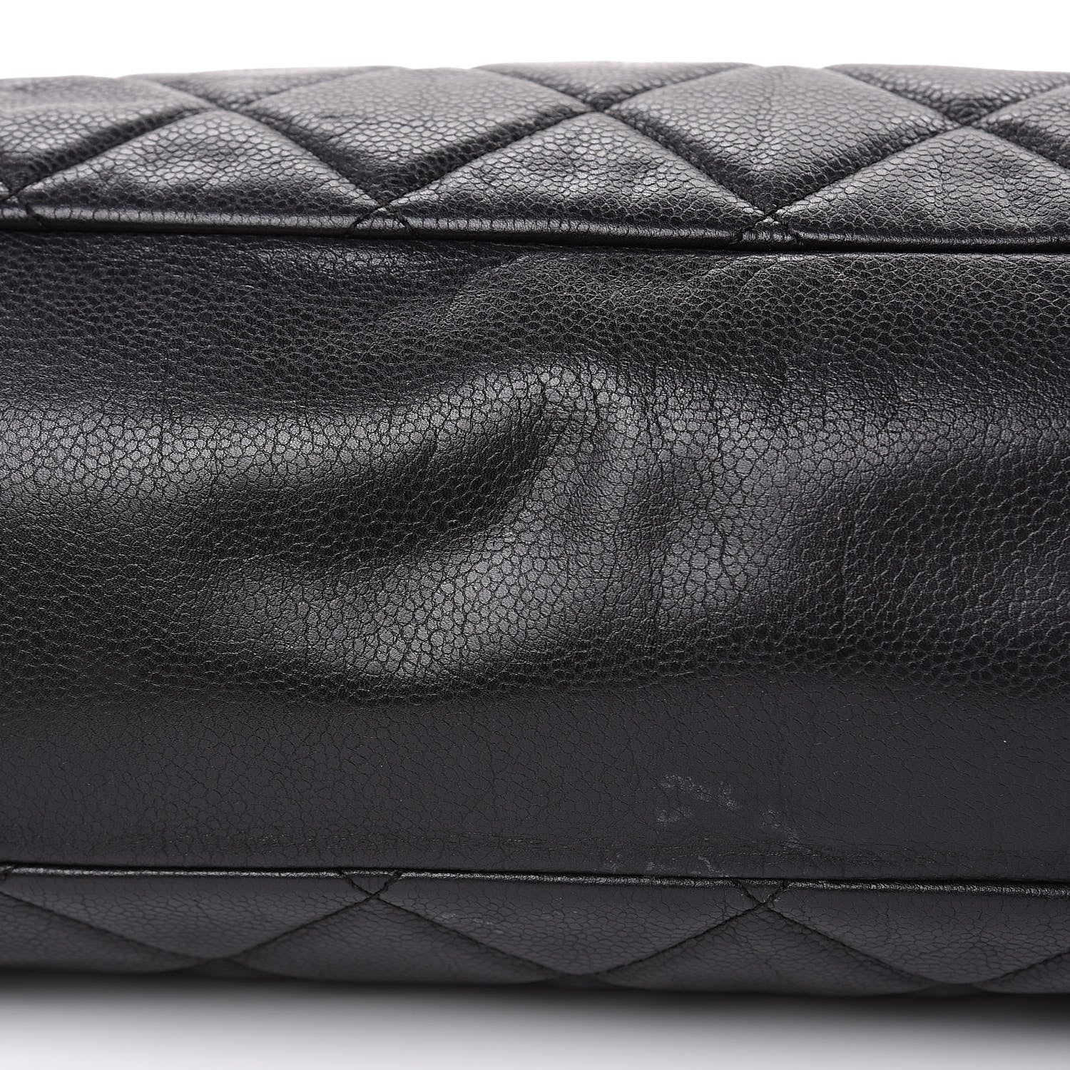 Chanel Soft Caviar Quilted Large Cells Tote Black 9 of 13