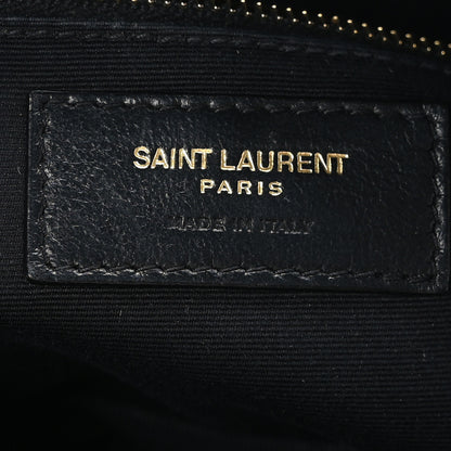 Saint Laurent Lambskin Quilted Victoire Camera Bag New Vert Fonce 7 of 10