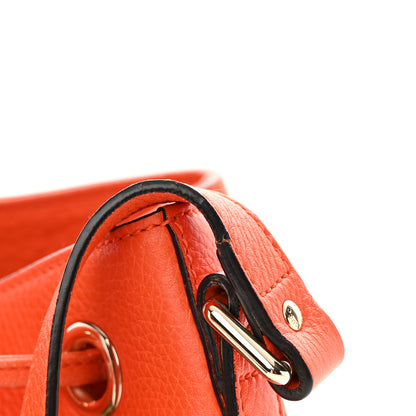 Gucci GG Monogram Calfskin Bucket Bag Orange 18 of 19