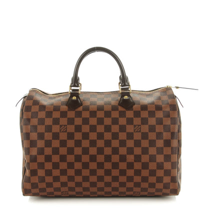 Louis Vuitton Damier Ebene Speedy 35 1 of 8