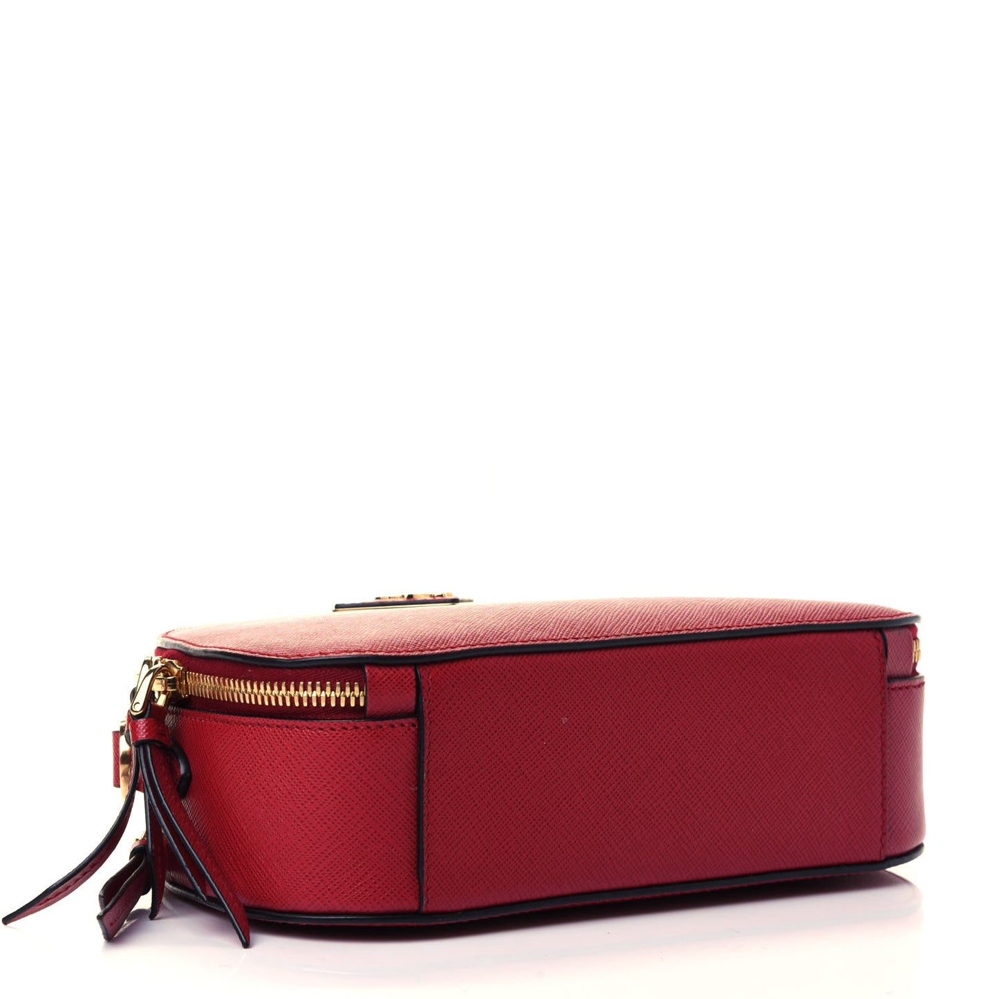 Saffiano Lux Odette Crossbody Fuoco