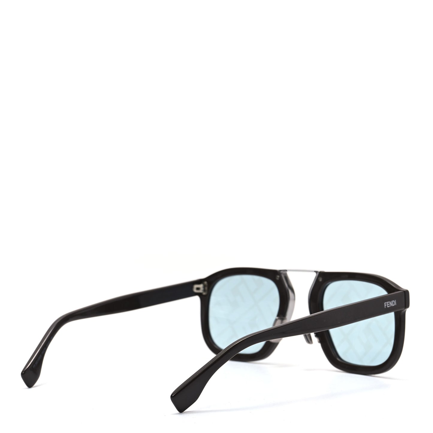 Acetate FF Aviator Sunglasses FF M0105/S Black Blue