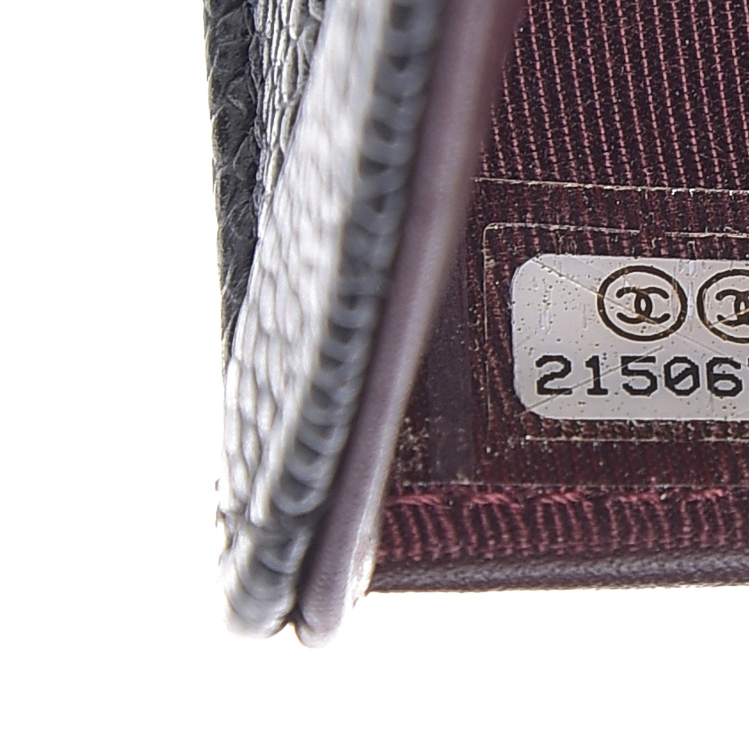 Chanel Caviar Quilted Zipped Pocket Wallet Black 8 of 9