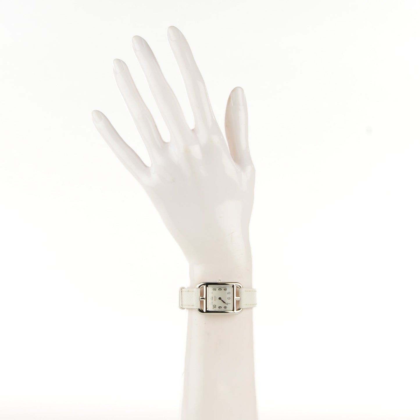 Stainless Steel Epsom 23mm Cape Cod Quartz Watch Blanc