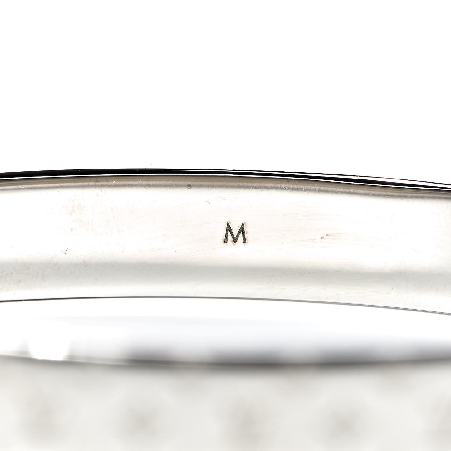 Palladium Monogram Nanogram Cuff M