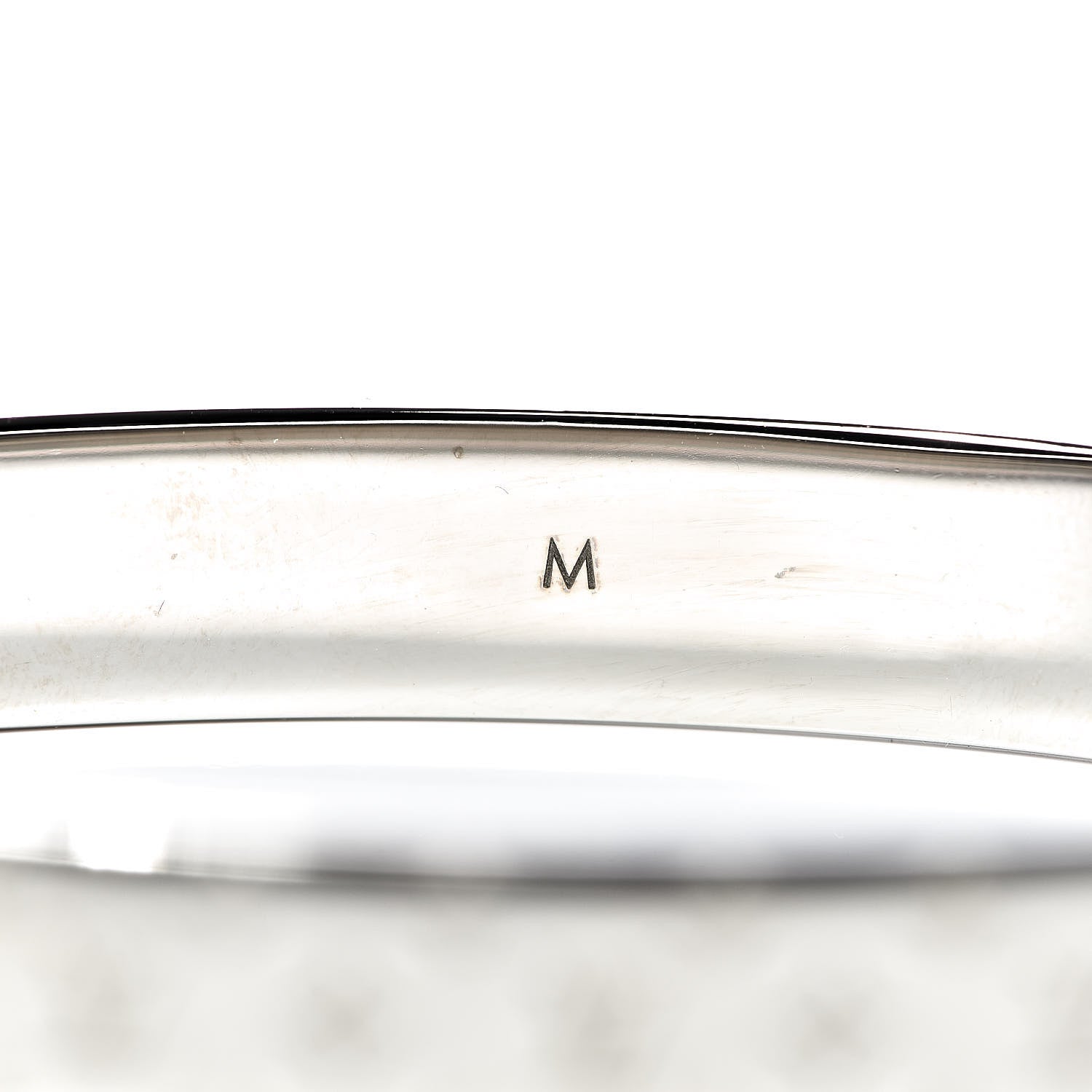 Louis Vuitton Palladium Monogram Nanogram Cuff M 6 of 7