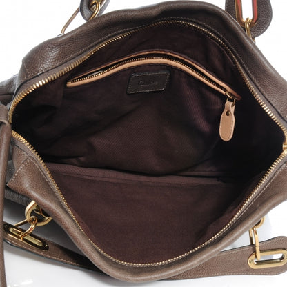 Chloe Calfskin Large Paraty Tote Rock 6 of 9