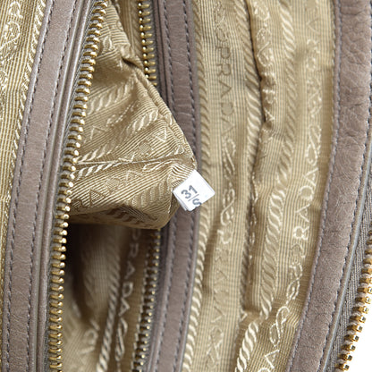 Prada Vitello Shine Bauletto Argilla 8 of 13