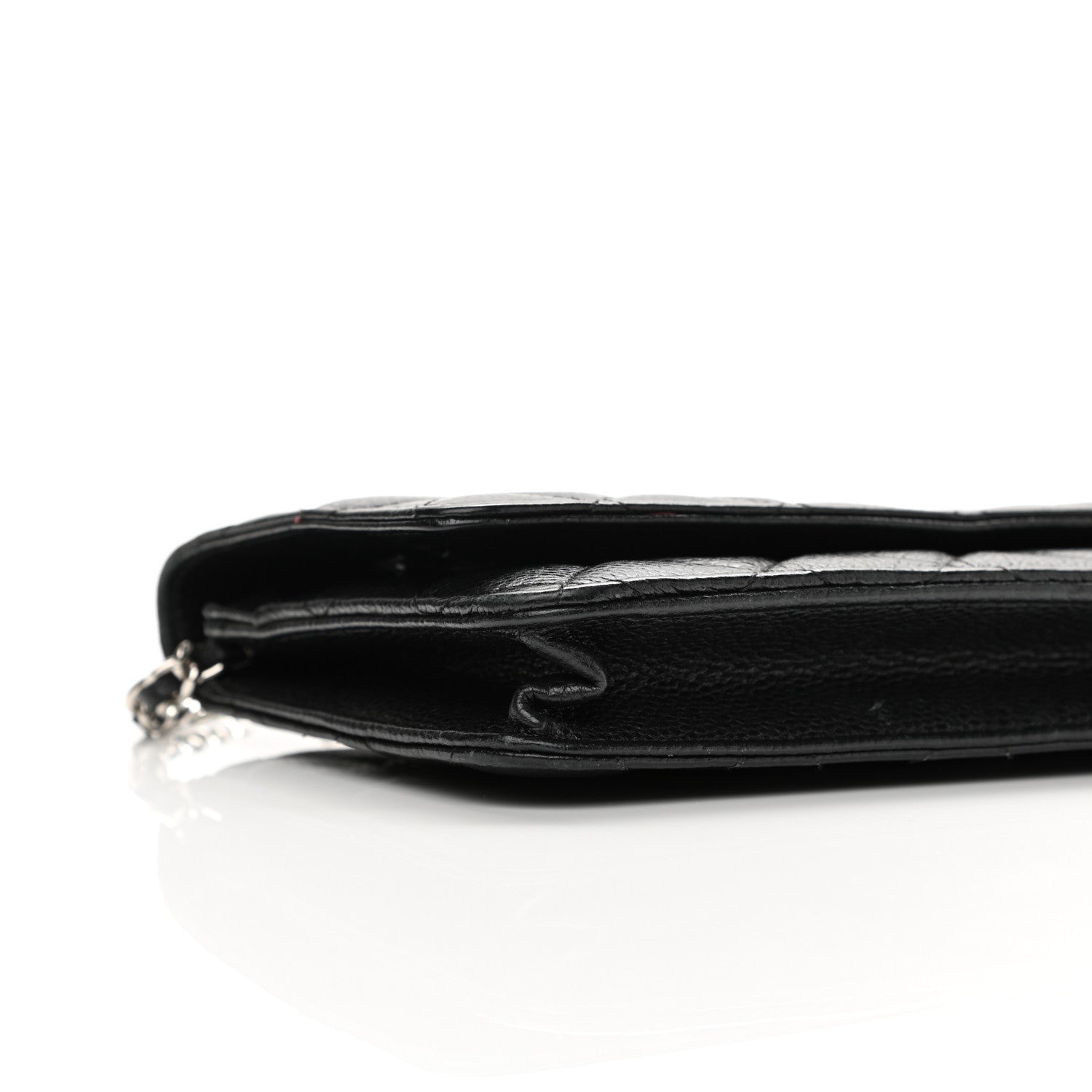 Chanel Caviar Quilted Wallet On Chain WOC Black 10 of 13