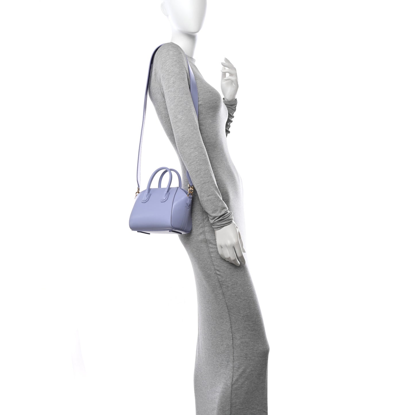 Box Calfskin Toy Antigona Lavender Purple Dahlia